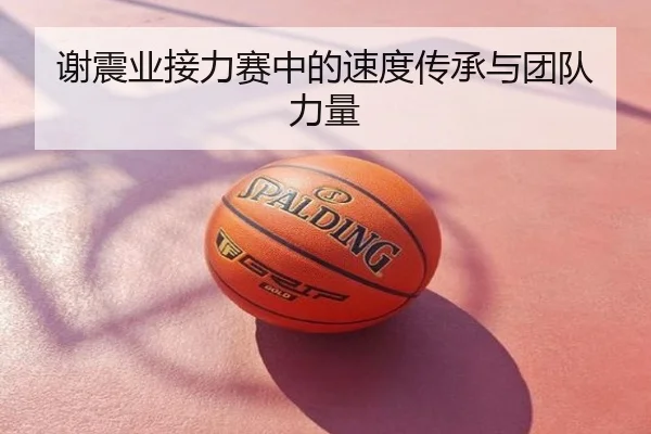谢震业接力赛中的速度传承与团队力量